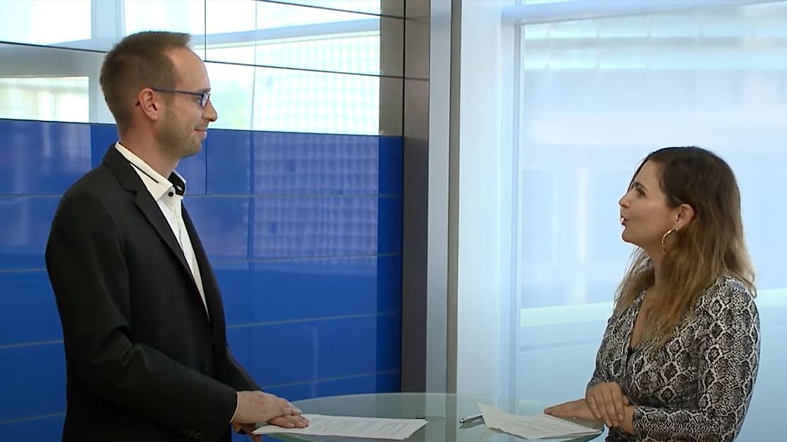 © Mainova Johannes Schießl im Interview mit Heike Fauser