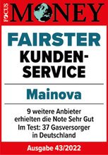 Siegel_Fairster Gasversorger_Kundenservice_2022_Mainova