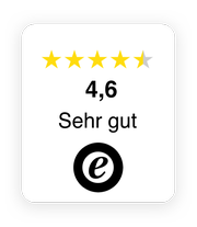 Siegel Trusted Shops 4,6 Sehr gut