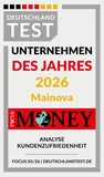 Preissieger Mainova Siegel von Focus Money