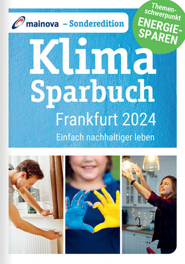 © Mainova Coverbild des Klimasparbuchs 2024