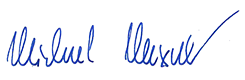 © Mainova Handschriftliche Unterschrift von Peter Arnold