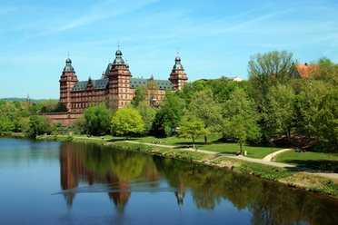 Das Schloss Johannisburg in Aschaffenburg