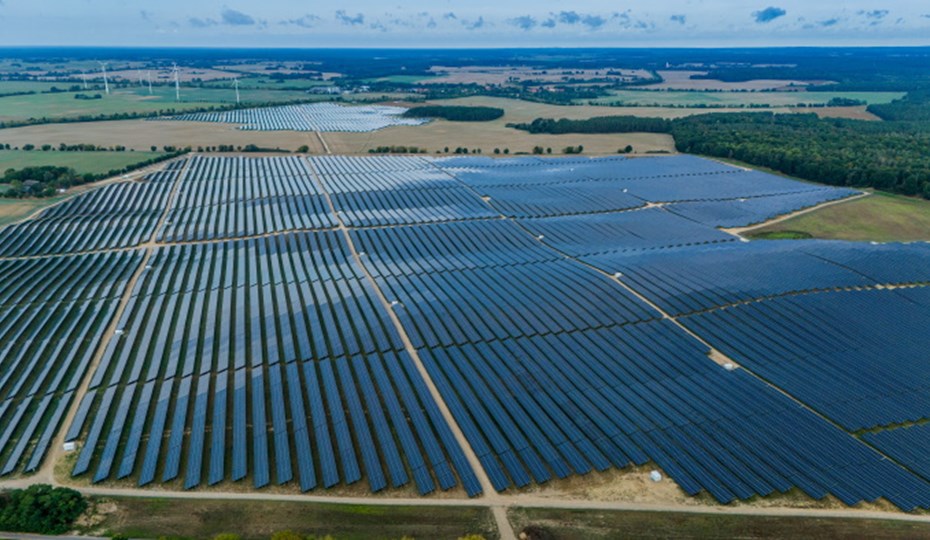 Solarpark Boitzenburger Land Drohnenfoto