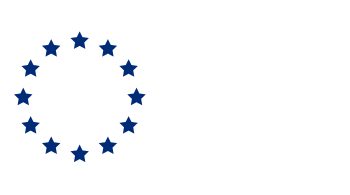 © Mainova Grafik Icon mit Europasternen auf blauen Grund
