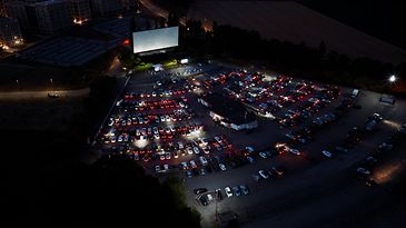Autokino im Dunkeln