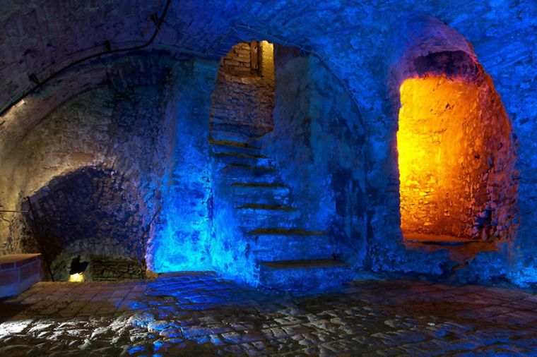 © Graphierano Bild des Oppenheimer Kellerlabyrinths