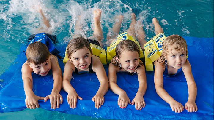 schwimmen, Kinder