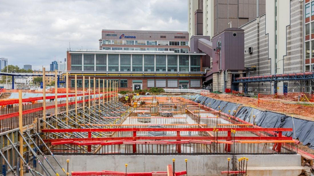 Umbau HKW West September 2023