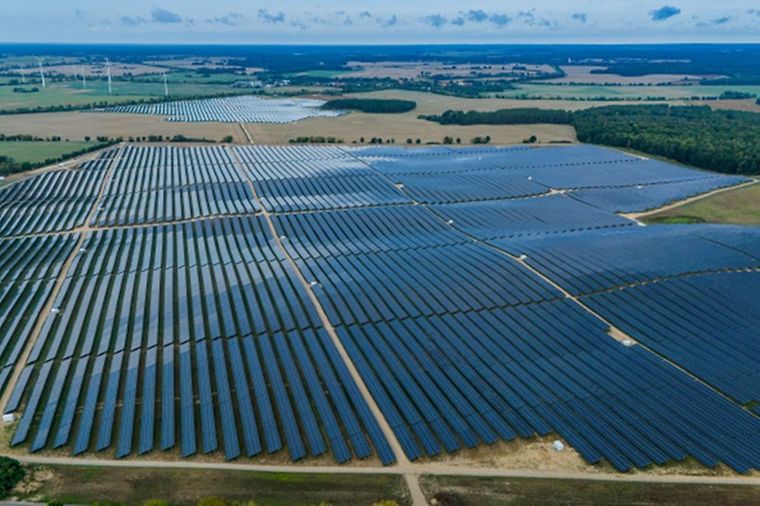 © Mainova Solarpark Boitzenburger Land Drohnenfoto