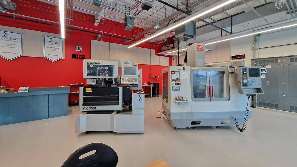 Technik zum Lernen im Seneca College.