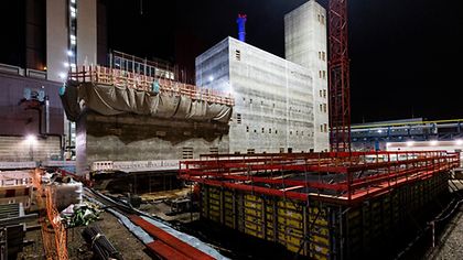 Umbau HKW West - Impressionen Dezember