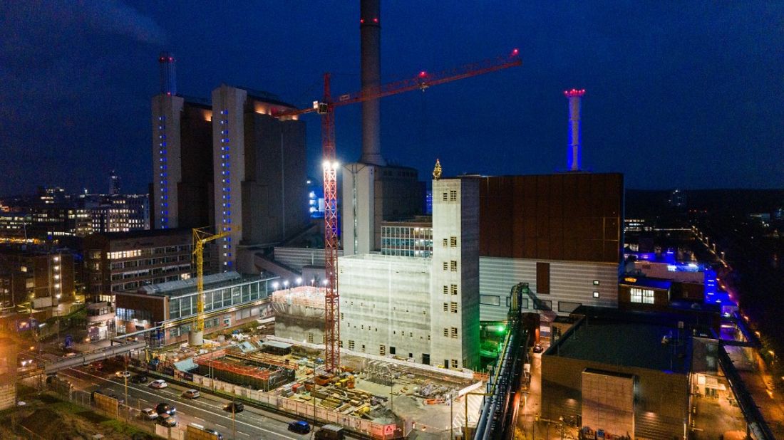 Umbau HKW West - Impressionen Dezember
