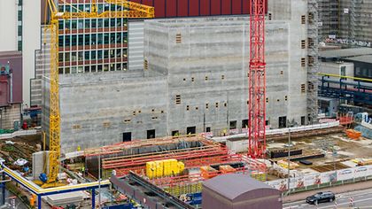 Umbau HKW West - Impressionen Februar 2024