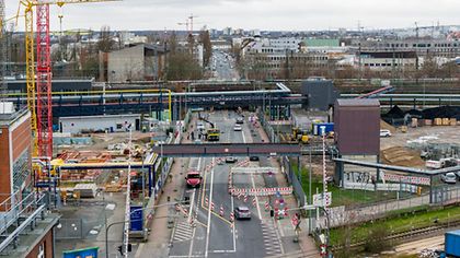 Umbau HKW West - Impressionen Februar 2024