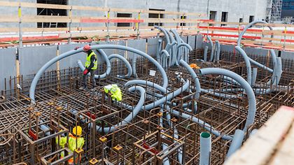 Umbau HKW West - Impressionen Februar 2024