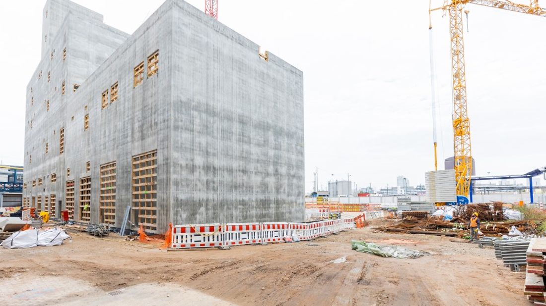 Umbau HKW West - Impressionen März 2024