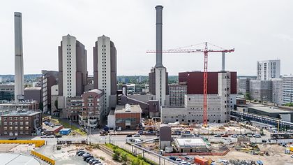 Umbau HKW West - Impressionen Juni 2024