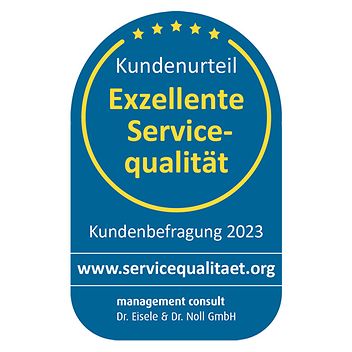 © management consult Siegel Exzellente Servicequalität – management consult