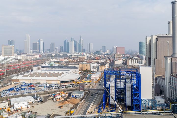 Umbau HKW West - Impressionen Februar 2025