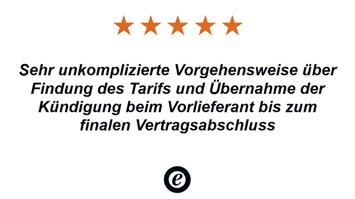 © TrustedShops Eine Kundenbewertung der Mainova AG von der Plattform TrustedShops