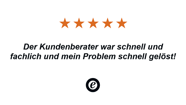 © TrustedShops Eine Kundenbewertung der Mainova AG von der Plattform TrustedShops