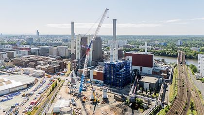 Umbau HKW West - Impressionen Juni 2025