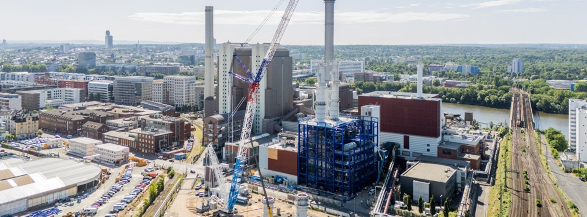 Umbau HKW West - Impressionen Juni 2025