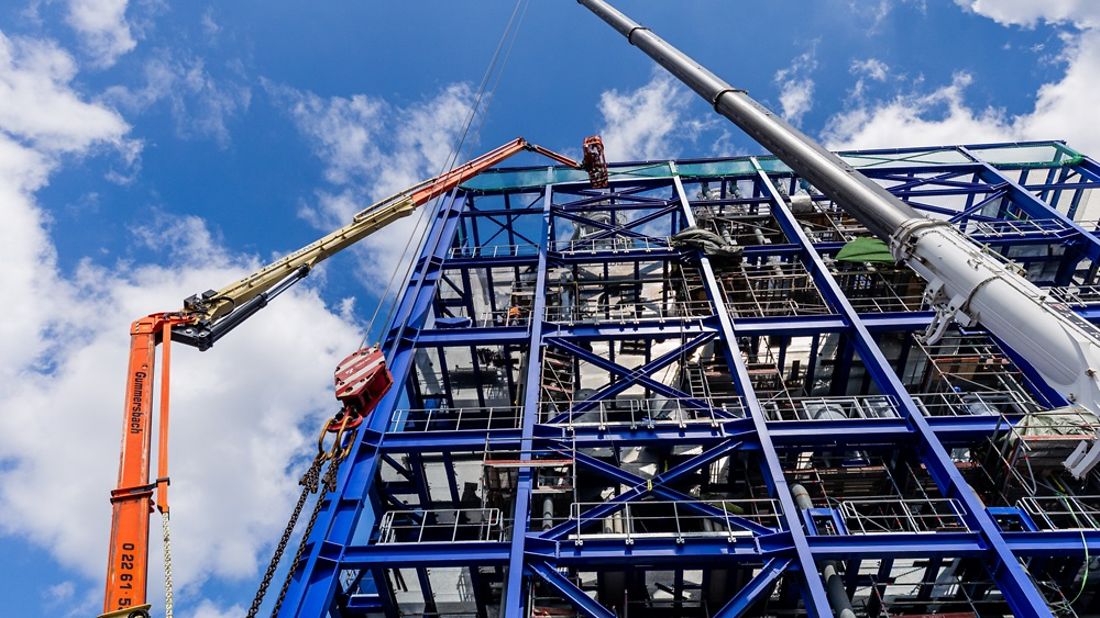 Umbau HKW West - Impressionen Juli 2025
