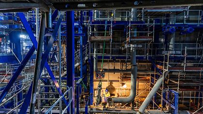 Umbau HKW West - Impressionen