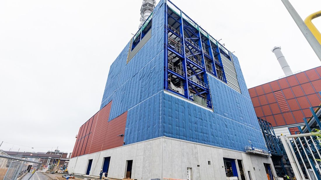 Umbau HKW West - Impressionen