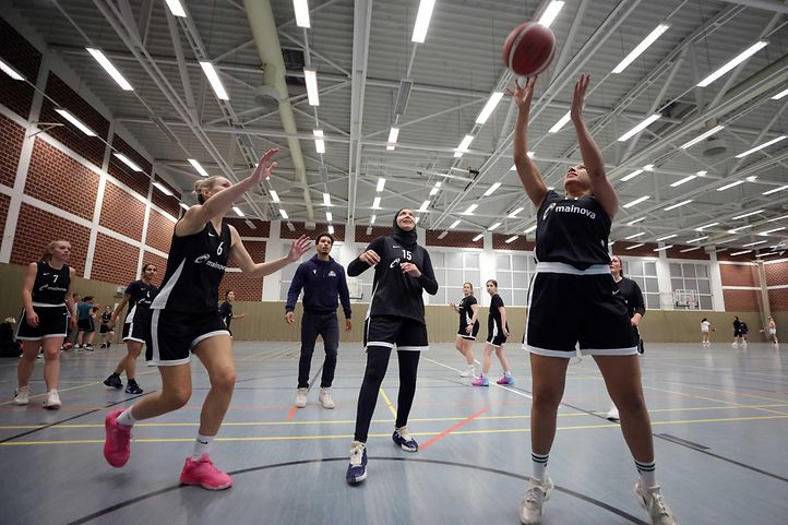 Damen-Mannschaft der FTG Frankfurt 