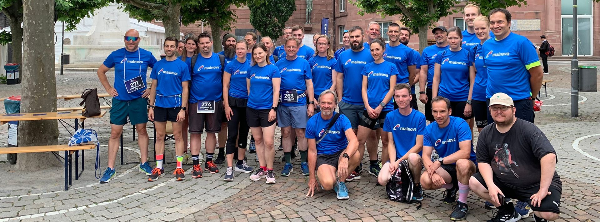 Läuferteam zum Ironman