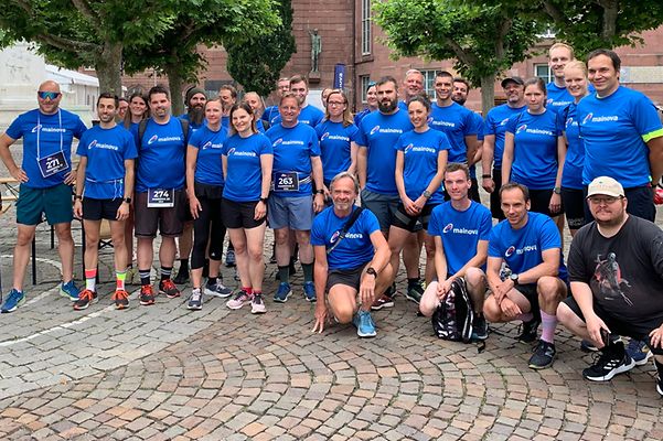 Läuferteam zum Ironman