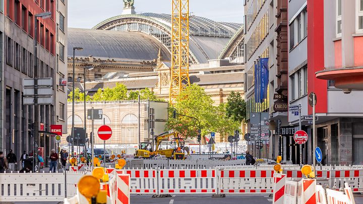 Baustelle Karlplatz