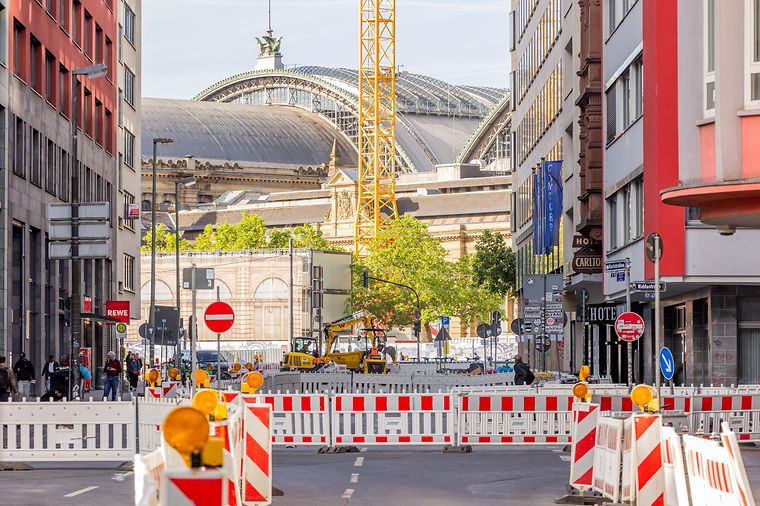 Baustelle Karlplatz