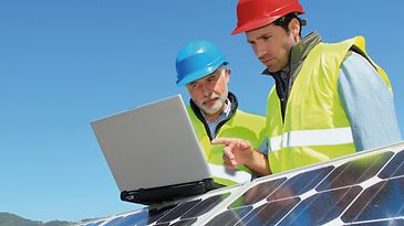 Photovoltaikanlage auf dem Dach