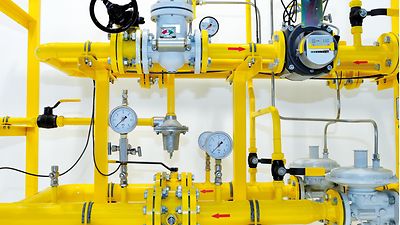 Industrielle Rohranlage