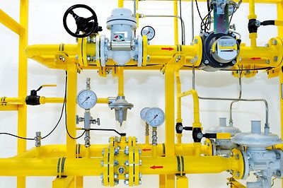 Industrielle Rohranlage