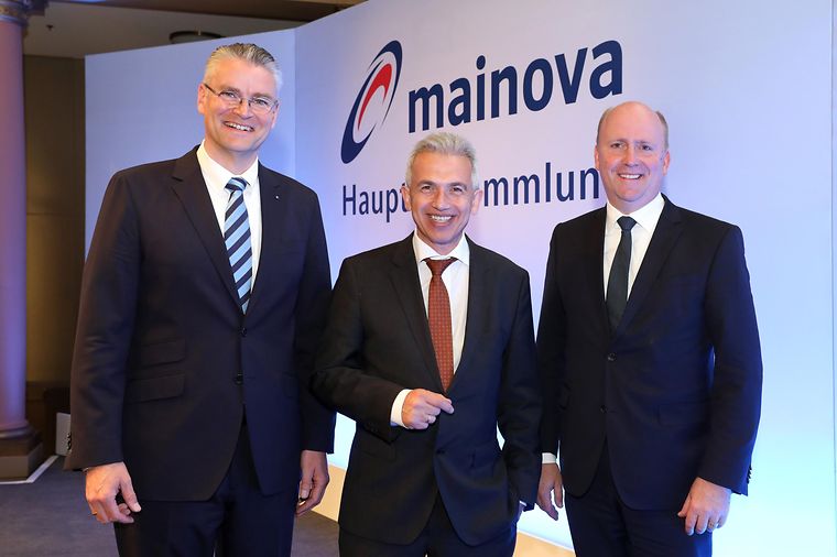 Drei Mitarbeiter der Mainova AG