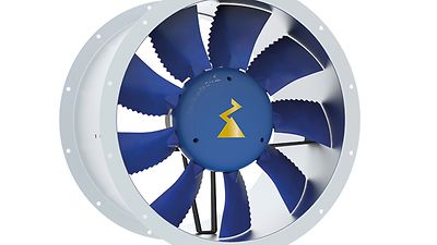 Lüfter in Detailansicht