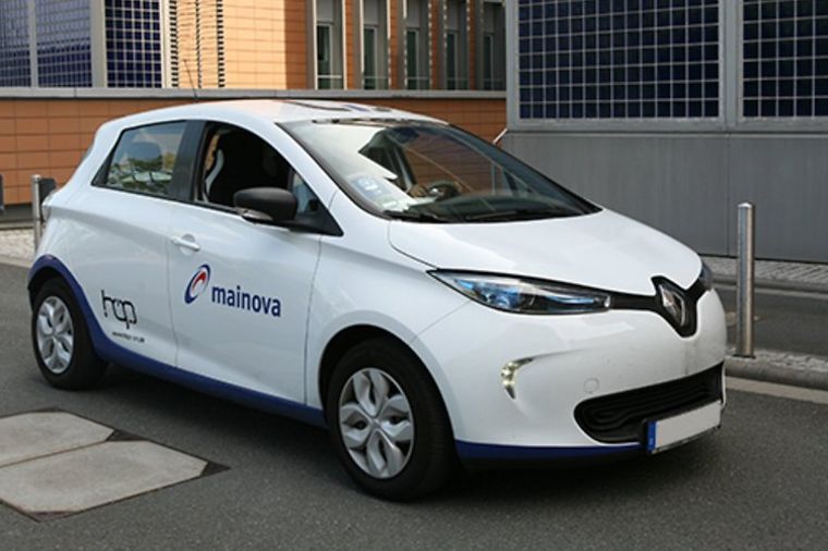 E-Auto aus dem Mainova Carpool