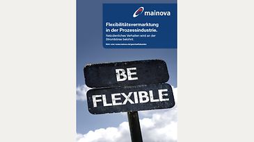 Titelbild des Whitepapers zum Thema "Flexibilitätsvermarktung in der Prozessindustrie"