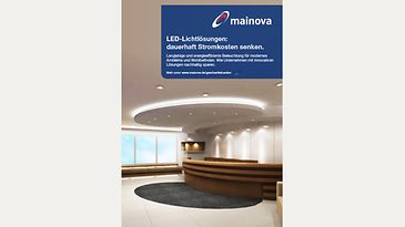 Titelbild des Whitepapers zum Thema "LED-Lichtlösungen: dauerhaft Stromkosten"