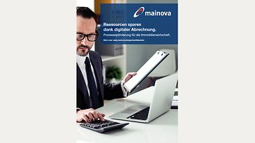 Titelbild des Whitepapers zum Thema "Ressourcen sparen dank digitaler Abrechnung"