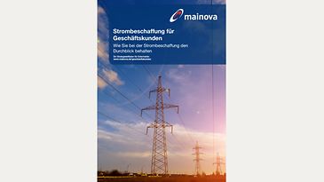 Titelbild des Whitepapers zum Thema "Strombeschaffung für Geschäftskunden"