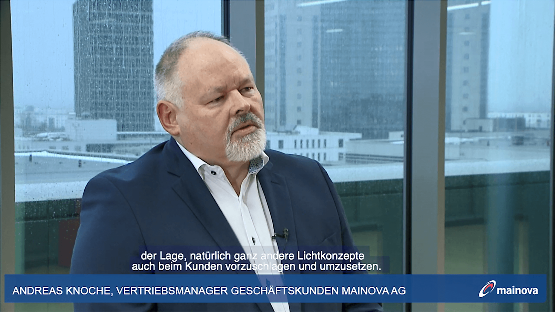 © Mainova Vorschaubild Video: Andreas Knoche, Vertriebsmanager Geschäftskunden der Mainova AG, im Interview