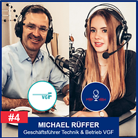 © Mainova Portraits von Micheal Rüffer und Podcast-Moderatorin Emely