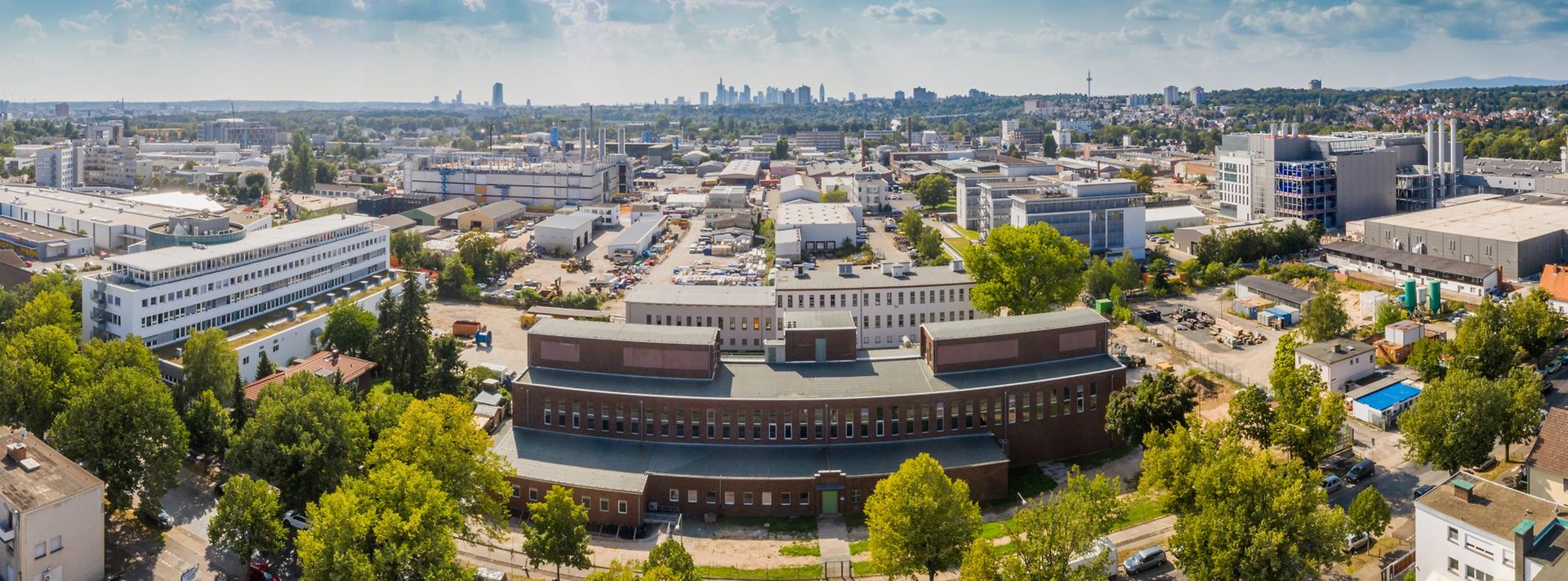 Umspannwerk Kruppstraße aus der Vogelperspektive