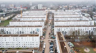 Mainova Fernwärmeverbund versorgt Frankfurter Platensiedlung